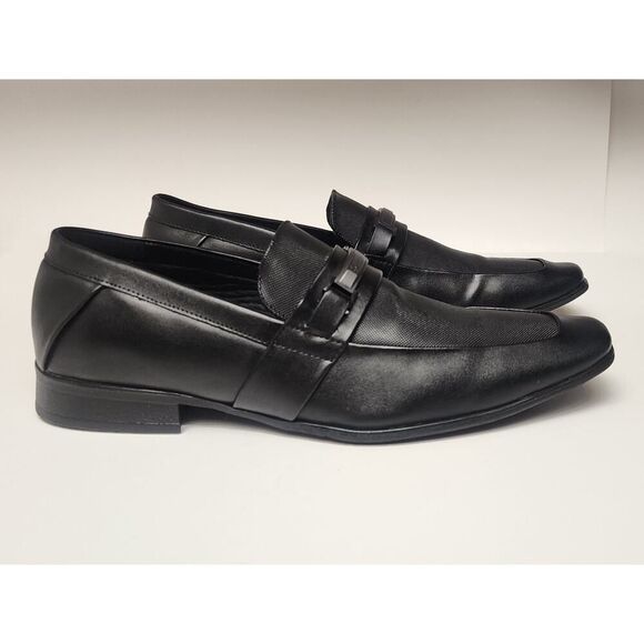 Calvin Klein Men's Benning Slip-On Loafer Dress Shoes Size 12 Color Black - Picture 12 of 16